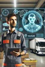 A logistics pro stands beside his new coworker—an AI assistant that doesn’t sleep, doesn’t eat, but might just run dispatch smoother than any human.