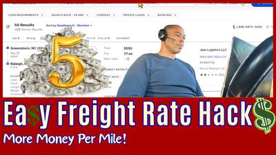 5 Hacks for getting higher freight rates