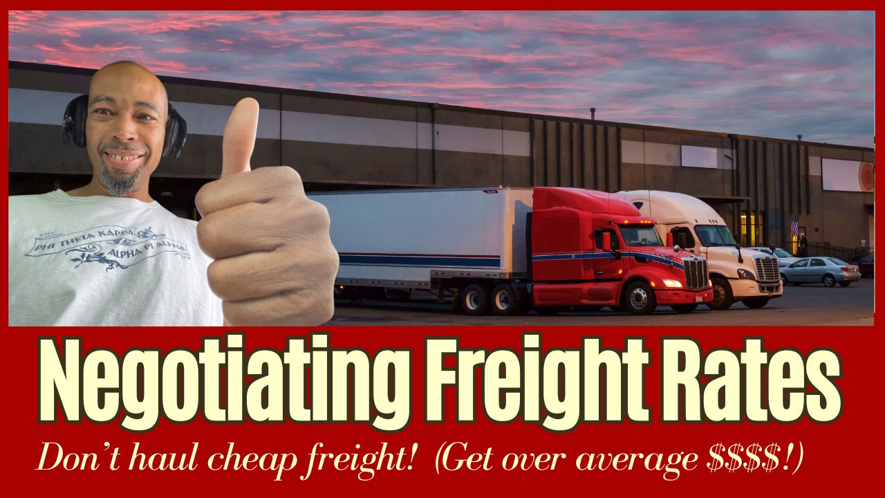 Negotiating freight rates